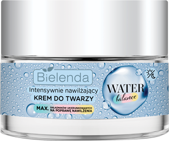 Bielenda Water Balance Intensively Moisturizing Face Cream Vegan 50ml
