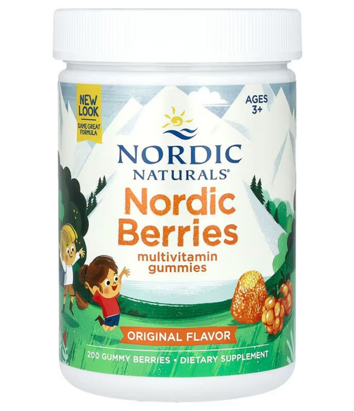 Nordic Berries Multivitamin, Original Flavor - 200 gummy berries