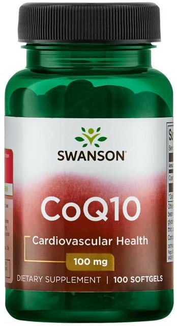 Swanson CoQ10 100mg 100 Softgels