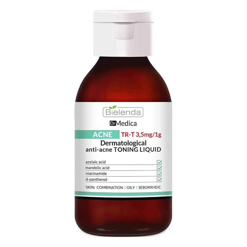 Bielenda Dr Medica Dermatological Przeciwtrądzikowy Płyn Tonik do Twarzy 250g