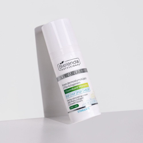 Bielenda Professional Supremelab Stimulate Derm Dermostimulating Cream with Phyto Collagen and  Growth Factors 50ml