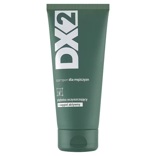 DX2 Szampon Głęboko Oczyszczający z Węglem Aktywnym dla Mężczyzn 150ml