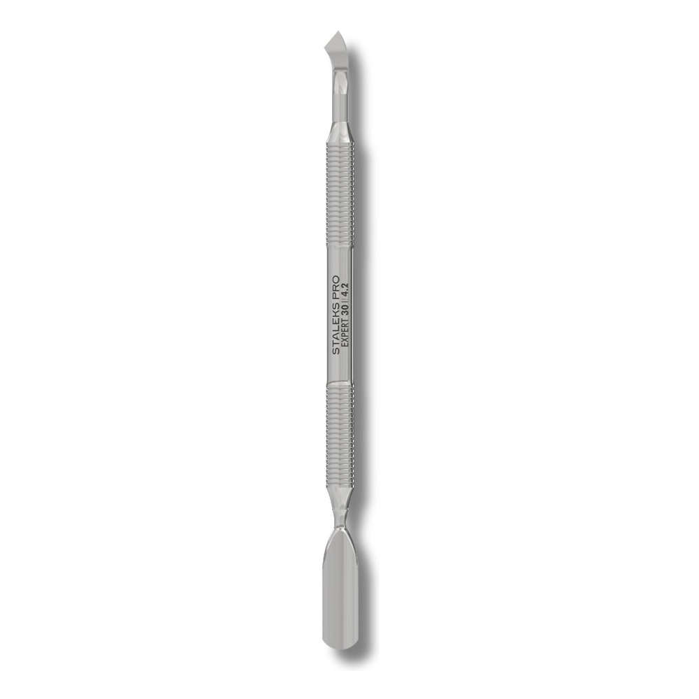 Staleks Pro Kopytko do Manicure EXPERT 30 TYPE 4.2 Popychacz Szeroki Zaokrąglony i Ostrze Wygięte 142mm 1 Sztuka