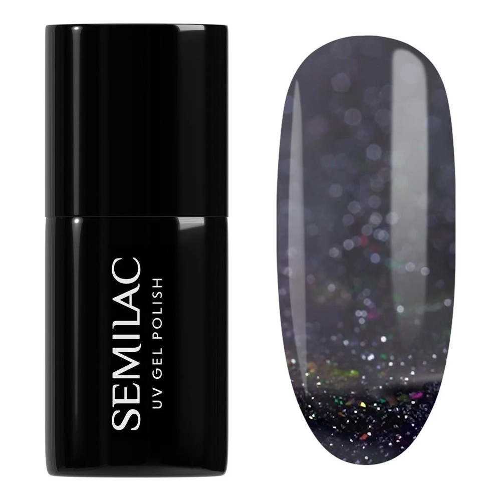 Semilac Winter Hybrid Gel Polish 611 Violet Night 7ml