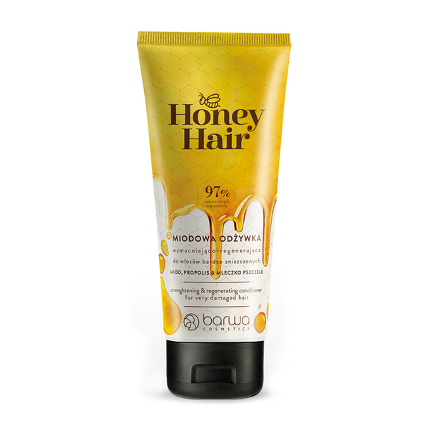 Barwa Honey Hair Miodowa Odżywka Wzmacniajaco-Regenerujaca dla Włosów Bardzo Zniszczonych 200ml