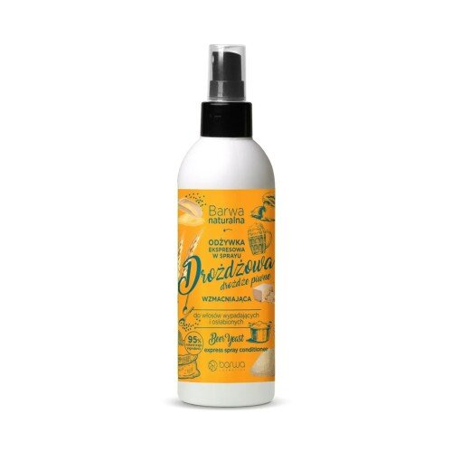 Barwa Natural Express Yeast Conditioner Spray for Falling Out and Weakened Hair 200ml