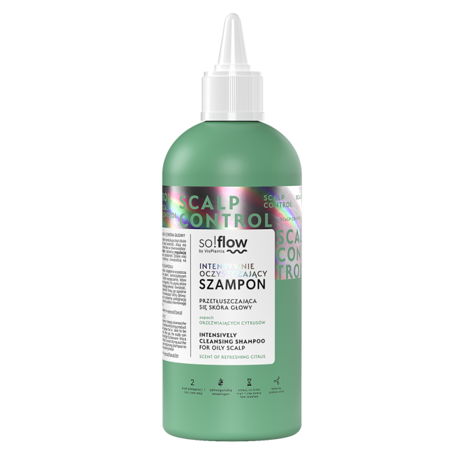 So!flow Scalp Control Intensywnie Oczyszczający Szampon do Skóry Głowy 200ml
