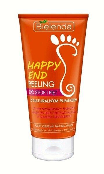 Bielenda Happy End Peeling do Stóp i Pięt z Naturalnym Pumeksem 125g