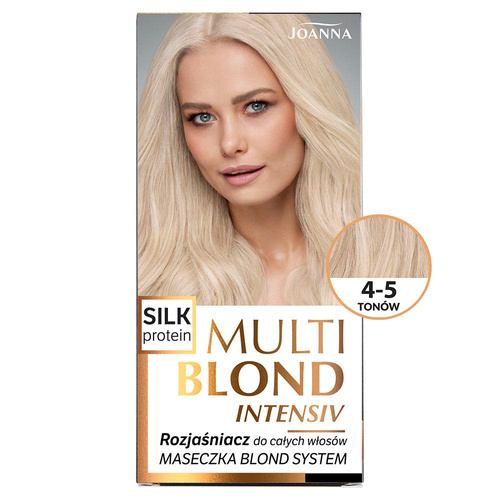 Joanna Multi Blond Intensiv Rozjaśniacz do Całych Włosów 4 - 5 Tonów 1 Sztuka
