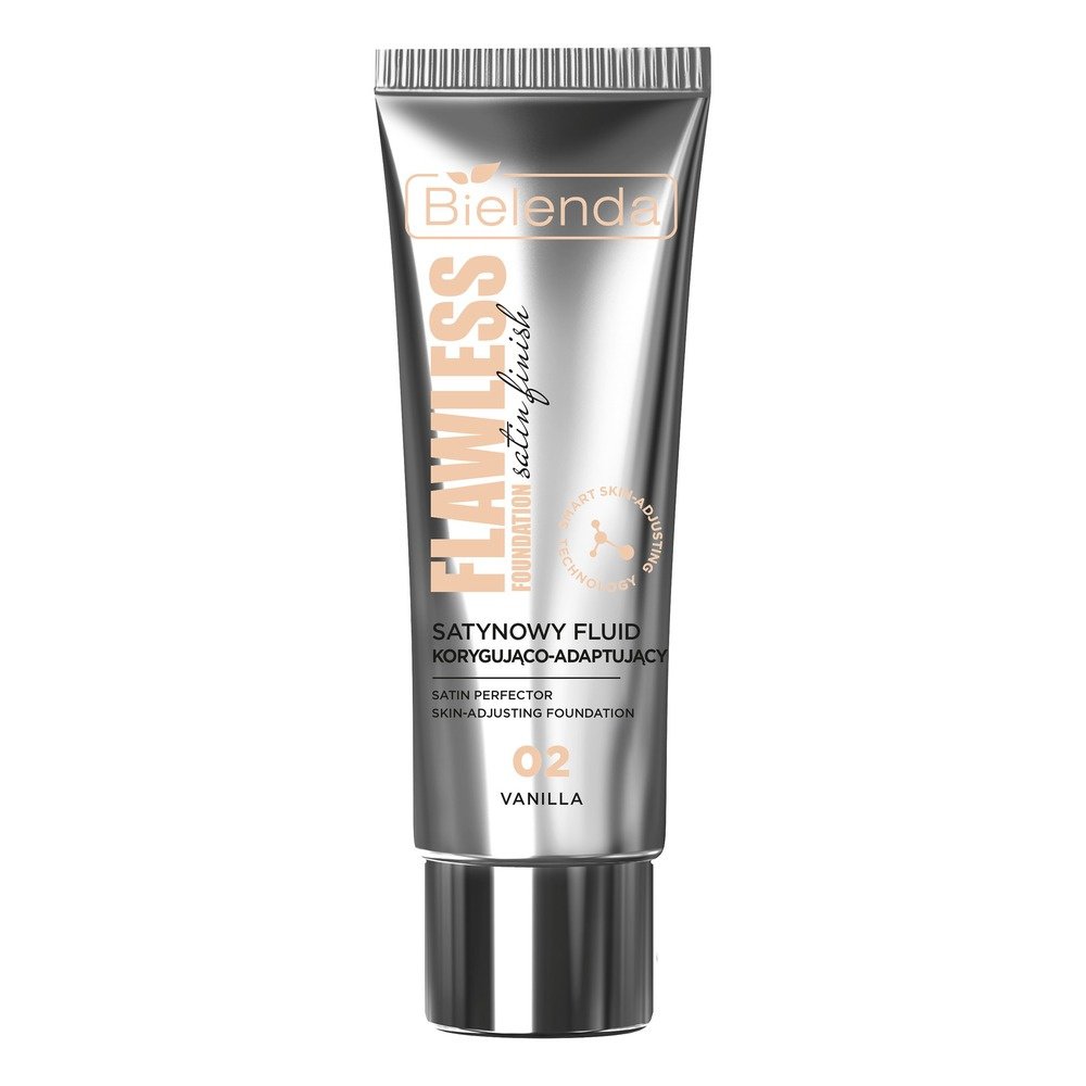 Bielenda Flawless Satynowy Fluid Korygująco- Adaptujący 02 Vanilla 30g