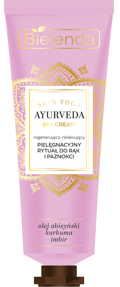Bielenda Ayurveda Skin Yoga SPA Cream Regenerating - Relaxing Ritual for Hands and Nails 50ml