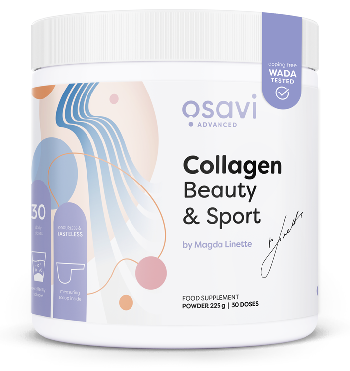 Osavi Kolagen Beauty & Sport 225g na Skórę i Stawy
