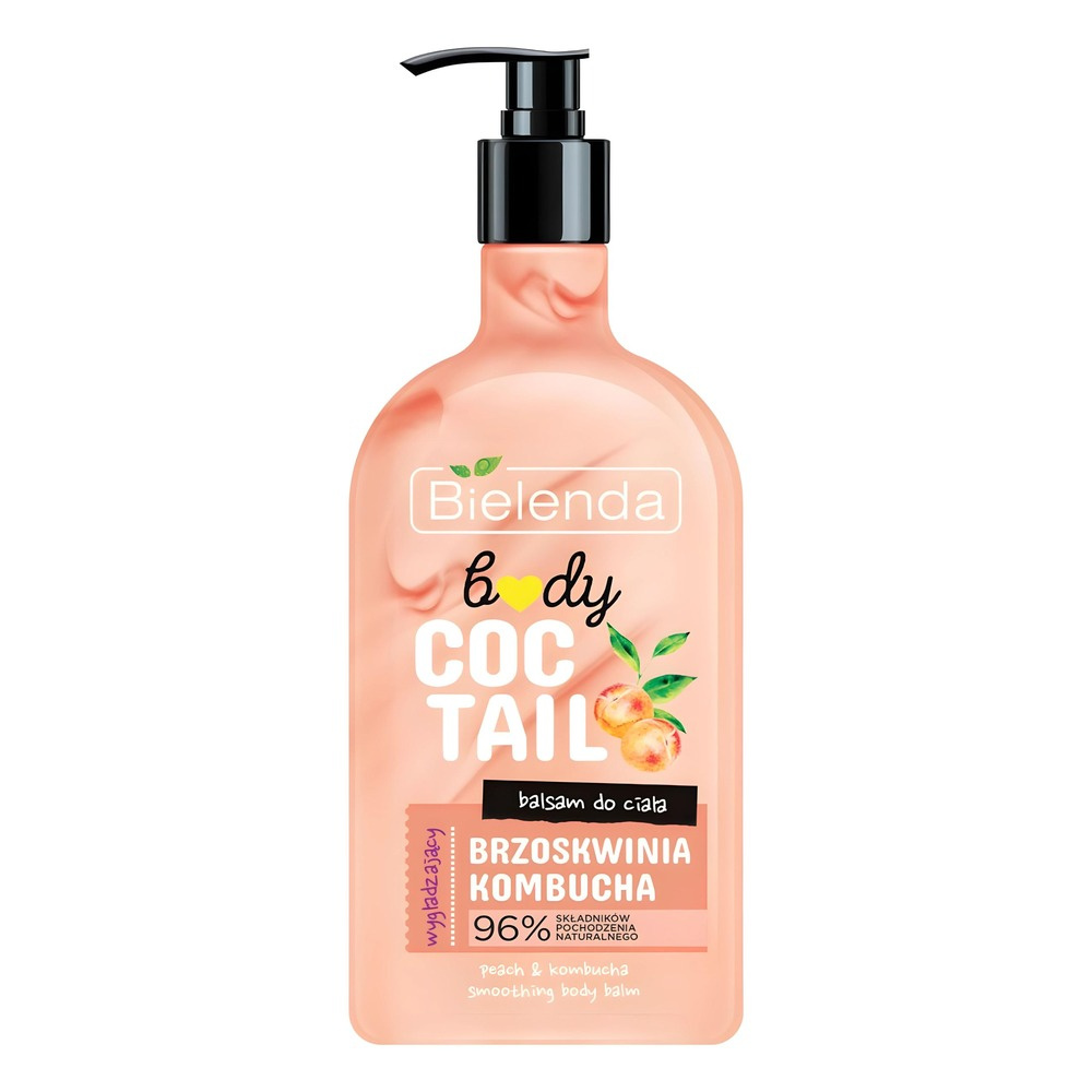 Bielenda Body Coctail Rabarbar & Wanilia Balsam do Ciała Nawilżający 400ml