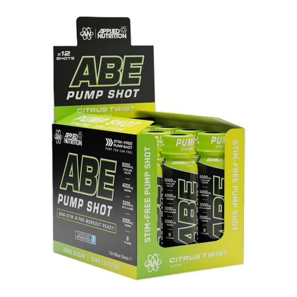 Applied Nutrition ABE Pump Shot, Citrus Twist 12 x 100ml