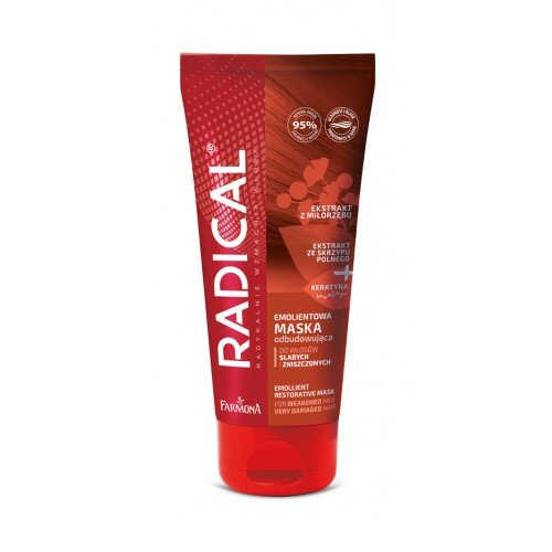 Radical Emolientowa Maska Odbudowująca dla Włosów Słabych i Zniszczonych 100ml