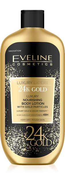 Eveline Gold Lift Expert 24K 3w1 Luksusowe Odżywcze Mleczko do Ciała 350ml