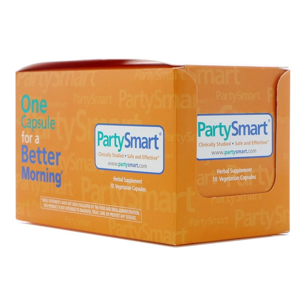Himalaya PartySmart Suplement Ziołowy Na Wsparcie Wątroby i Dobre Samopoczucie 10 Kapsułek