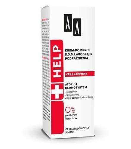 AA Help Nawilżający Krem do Cery Atopowej Suchej i Wrażliwej z Witaminą E 50ml