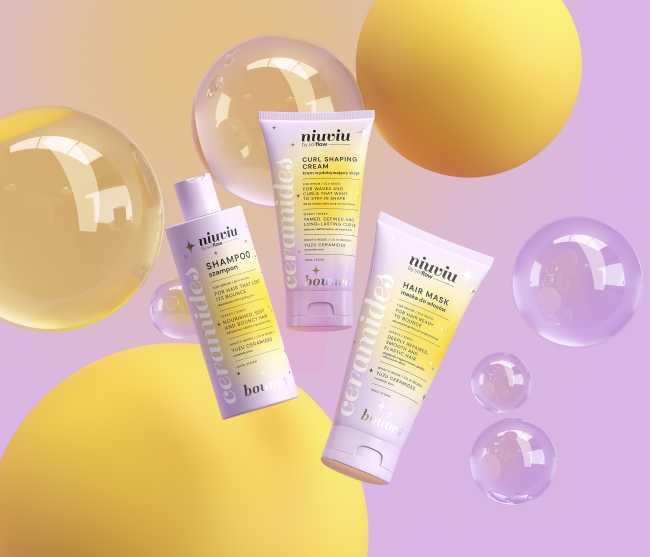 Niuviu Bounce Krem Wydobywający Skręt Fale Loki 150ml