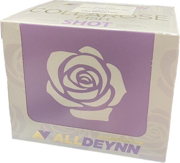 AllDeynn Collarose Fish Shot Fish Collagen Hydrolyzate Orange Cherry 12x80ml