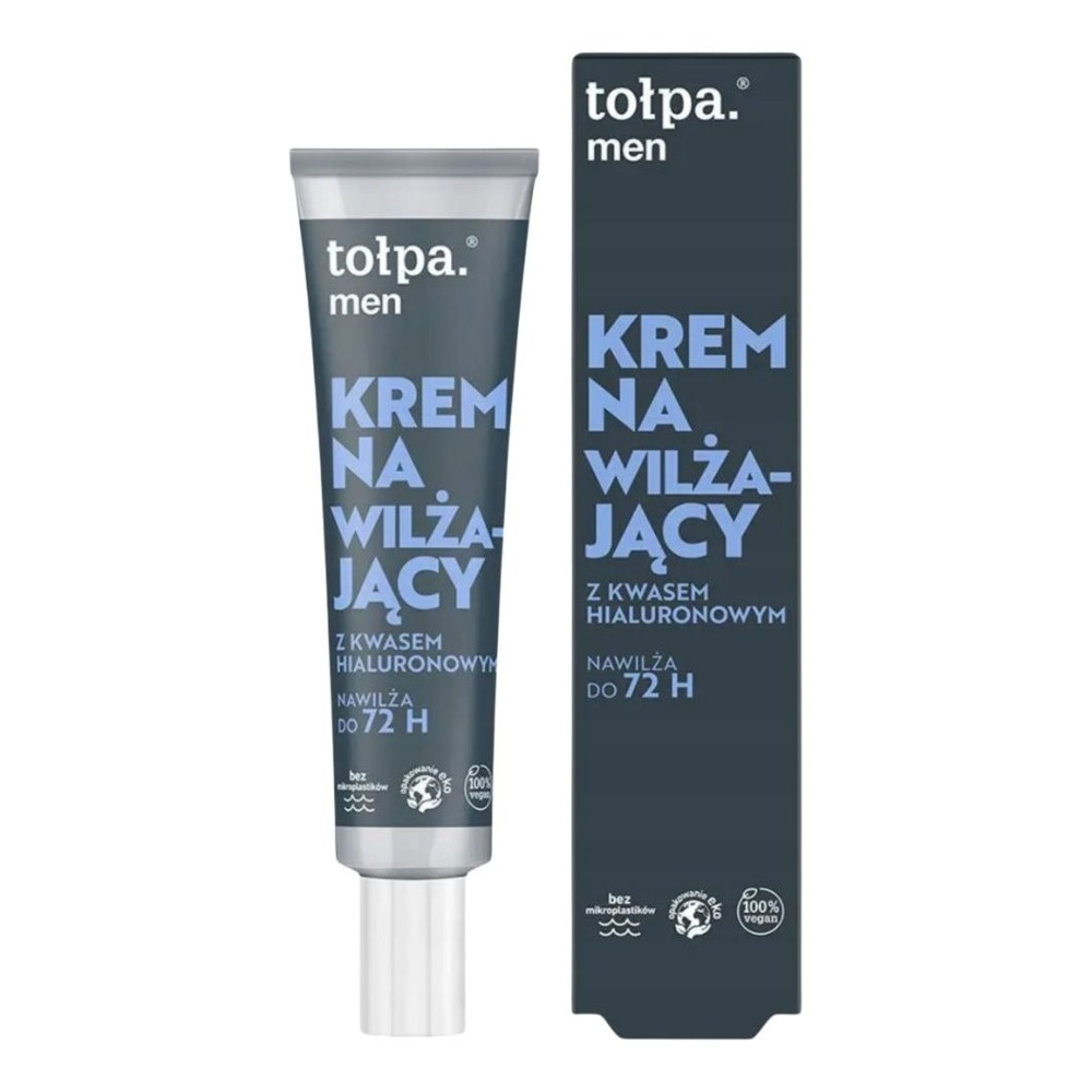 Tolpa Men Nawilżający Krem z Kwasem Hialuronowym dla Skóry Wrażliwej 40ml