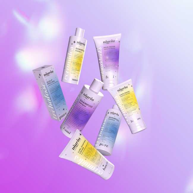 Niuviu Lumi Shampoo for Colored Hair Nourishment and Color Protection 300ml