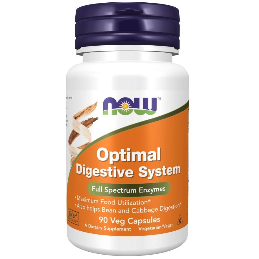 Now Foods Optimal Digestive System Supports Digestive System 90 Capsules