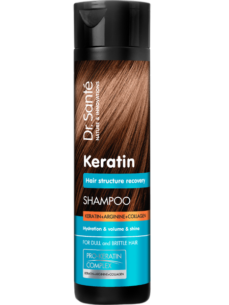 Dr. Sante  Keratin Hair Szampon dla Włosów Łamliwych i Matowych 250ml