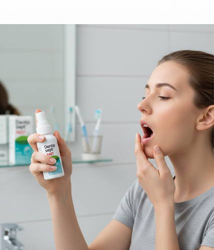 Dentosept Fast Spray Ulga dla Podrażnionych Dziąseł 30ml