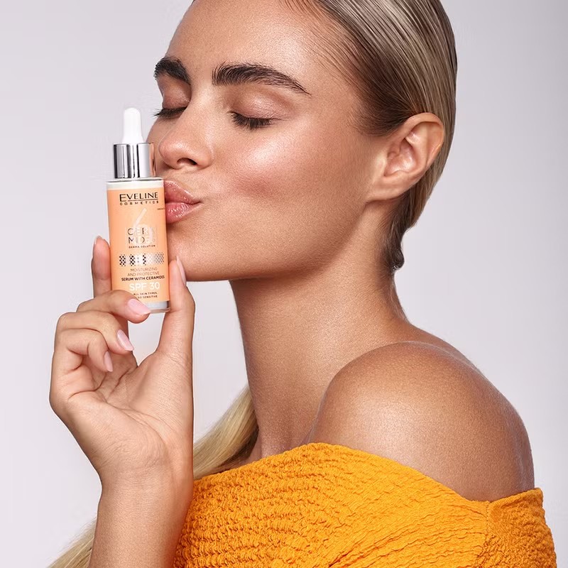 Eveline 6 Ceramides Moisturizing and Protective Serum with Ceramides and SPF30 for Dry and Sensitive Skin 30ml