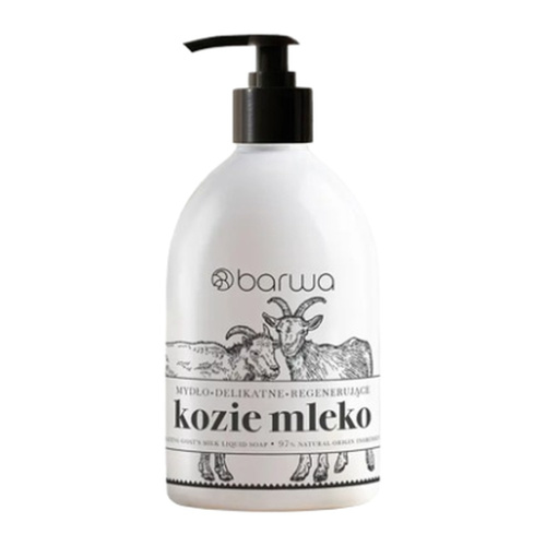 Barwa Pure Calm Kozie Mleko Regenerujące Mydło w Płynie dla Skóry Wrazliwej i Suchej 450ml