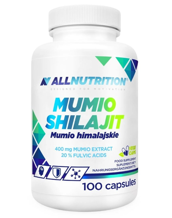 Allnutrition Mumio Shilajit 400mg Supplement 100 Vegan Capsules