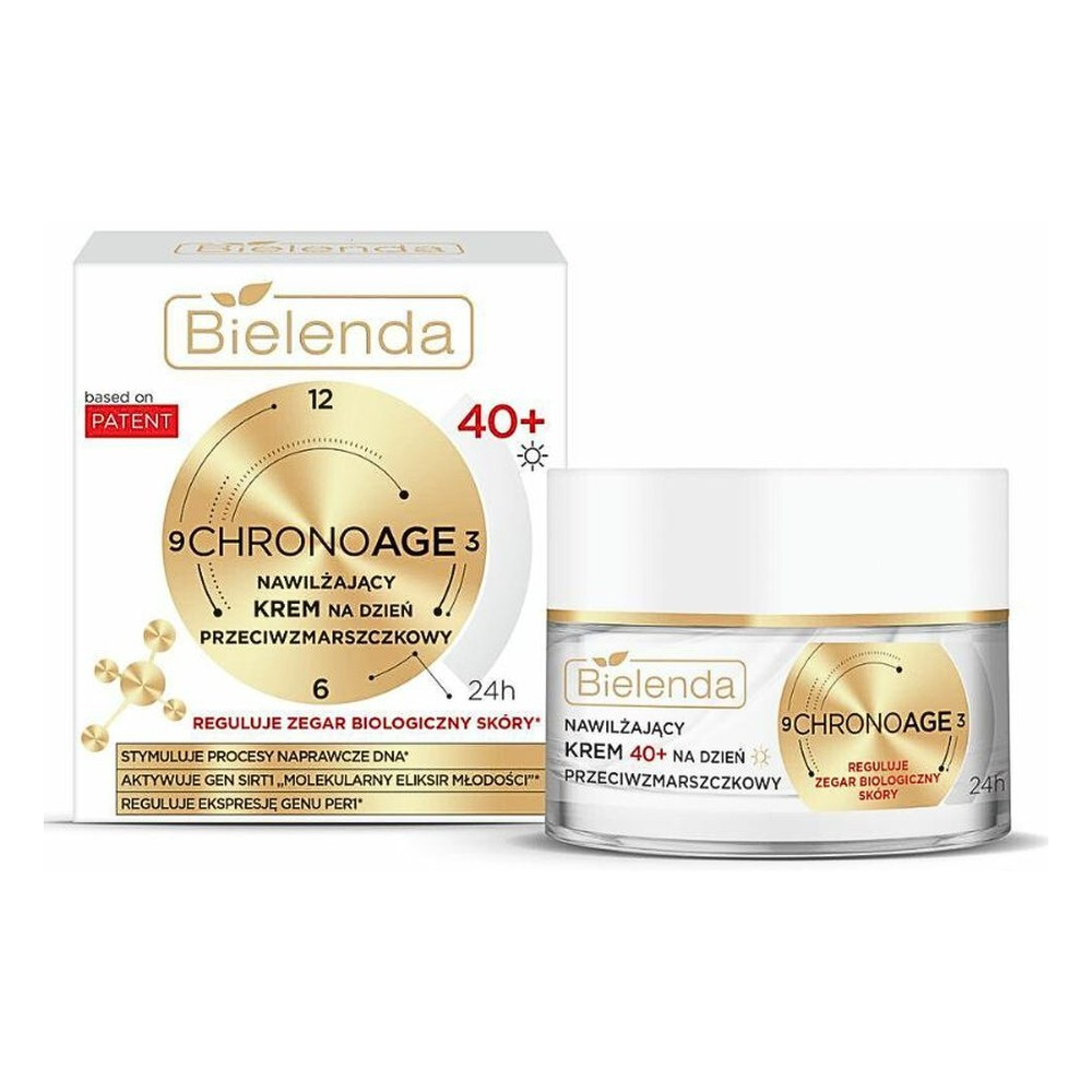 Bielenda Chrono Age 24H Nawilżający Krem Przeciwzmarszczkowy 40+ na Dzień 50ml