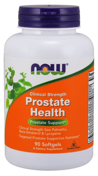 Now Foods Prostate Health Clinical Strength Supports Prostate Health 90 Capsules