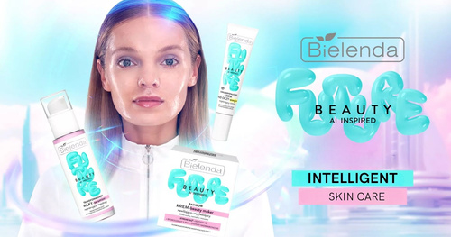 Bielenda Future Beauty Rainbow Moisturizing - Smoothing Cream - Beauty Maker for Dry Normal and Combination Skin 50ml
