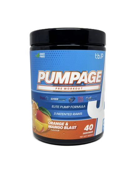 Trained by JP Pumpage, Orange & Mango - 400g