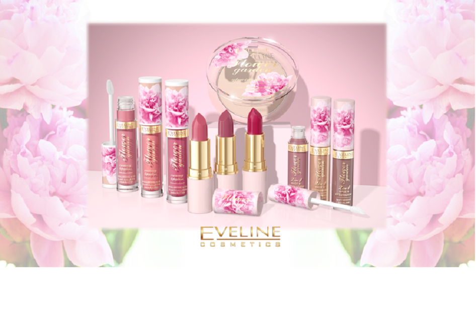 Eveline Flower Garden Base & Eyeshadow Waterproof Liquid Shadows 2in1 No.3 6.5ml