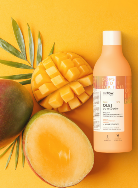 So!Flow Emolientowy Olej do Włosów Średnioporowatych i z Tendencją do Puszenia 150ml