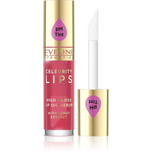Eveline Celebrity Lips Tinted Oil Therapy Olejek Serum do Ust Nr 04 Red Honey Extract 5ml
