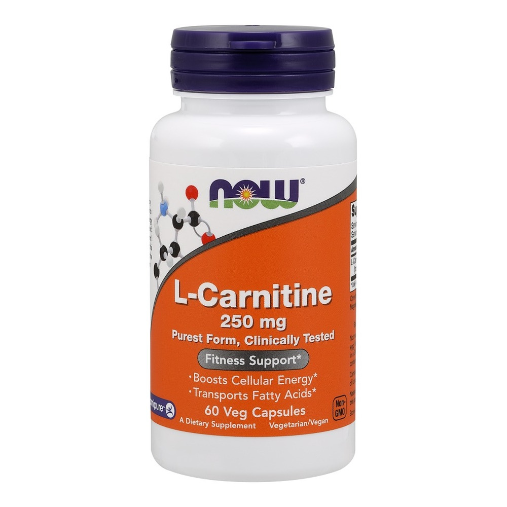 L-Carnitine, 250mg - 60 vcaps