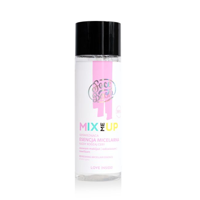 FaceBoom Mix Me Up Refreshing Micellar Essence for All Skin Types Vegan 200ml