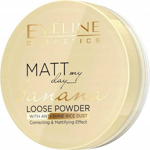 Eveline Cosmetics Loose Powder Face Matt My Day Loose Powder Banana 1pc.