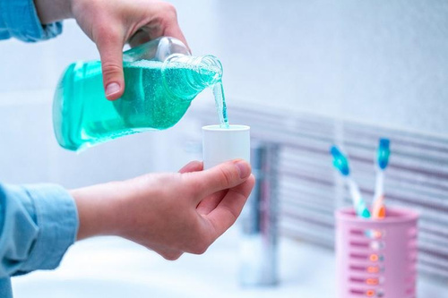 Tołpa Dentica Extra Fresh Płyn do ust bez alkoholu Ochrona szkliwa 500ml