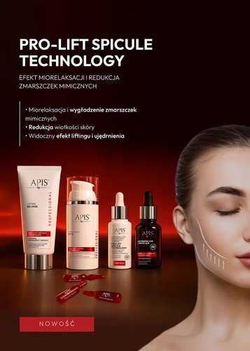 Apis Professional Pro-Lift Spicule Technology Lifting Ampoules with DMAE and Conotoxin 10x3ml