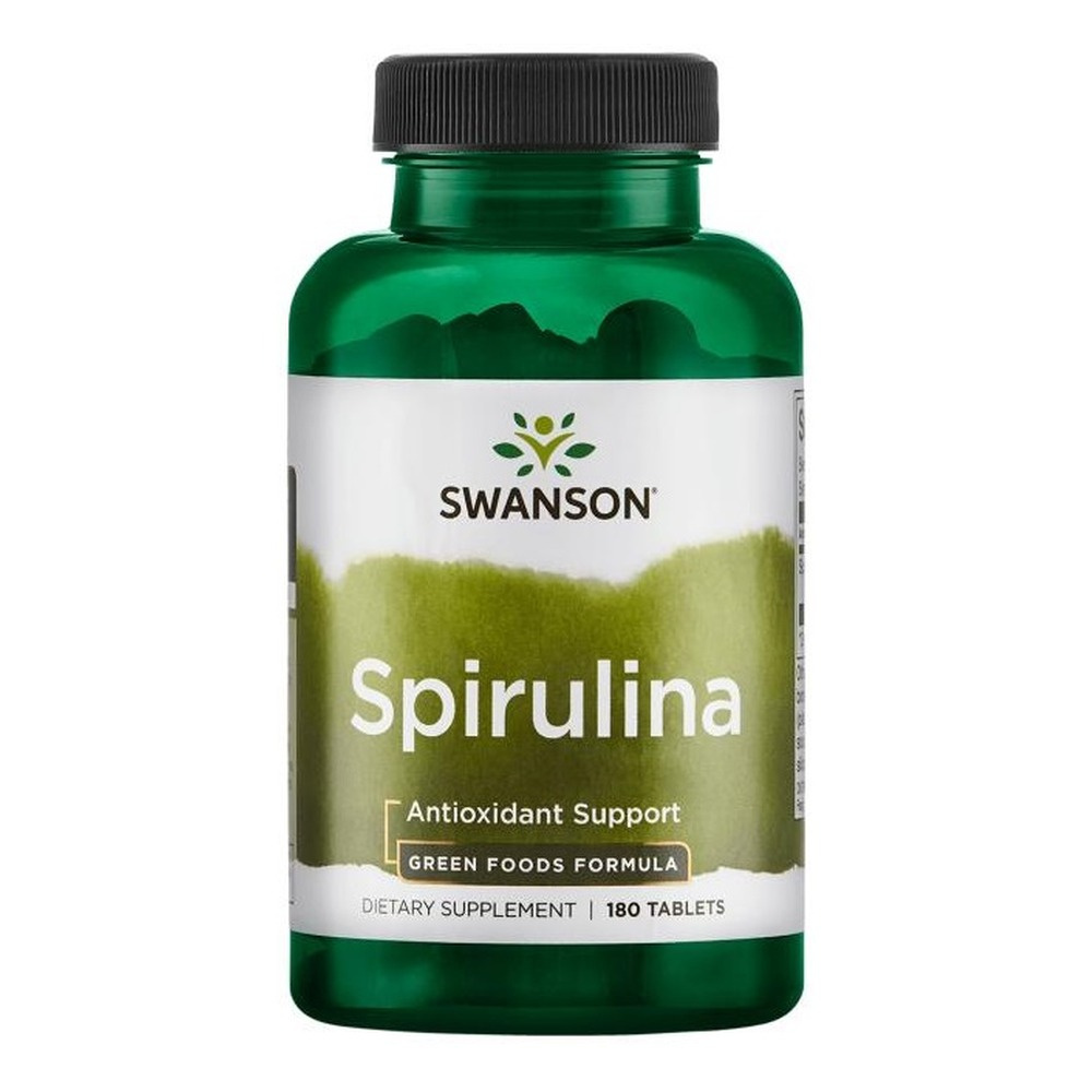 Swanson Spirulina 500mg 180 Tabletek