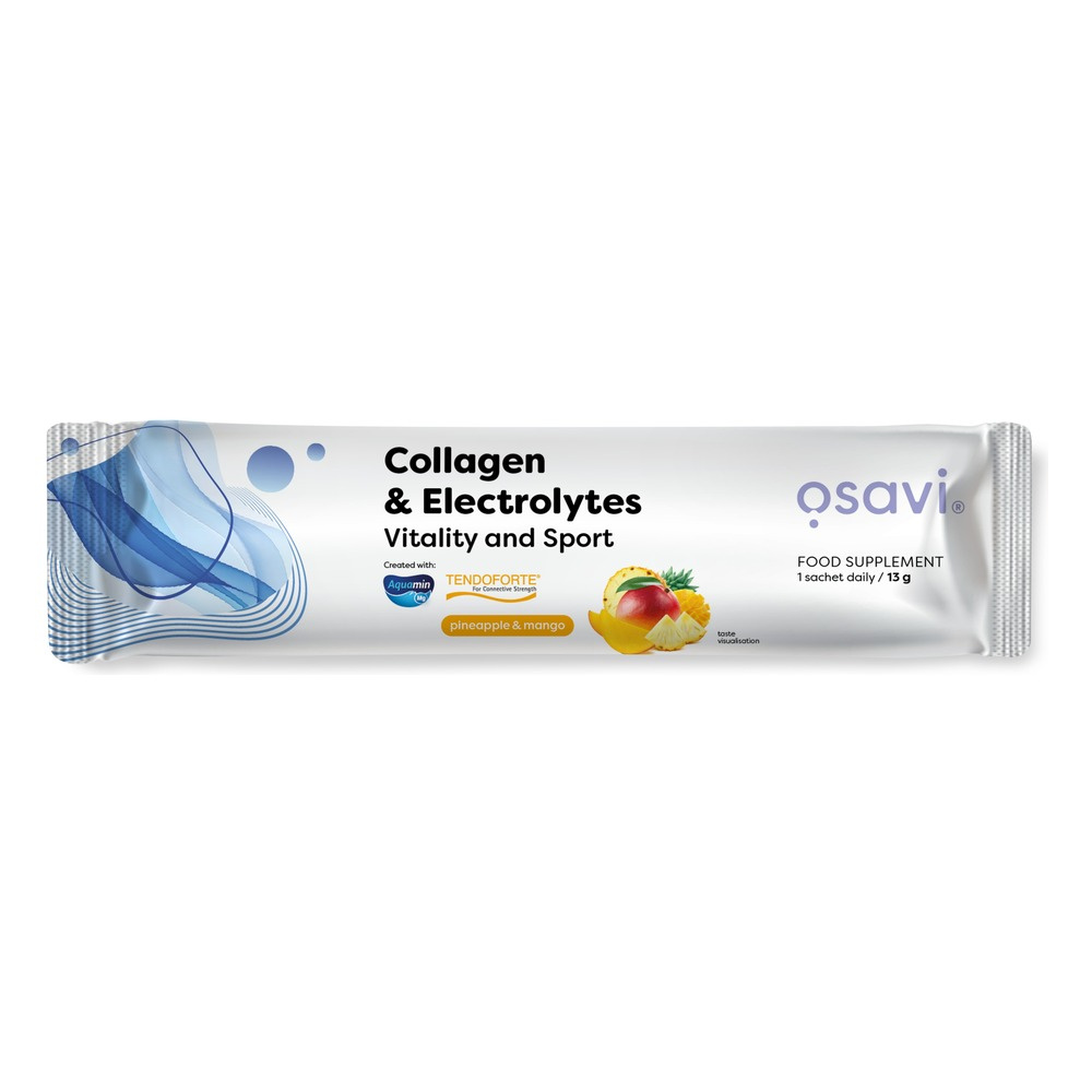 Collagen Electrolytes Vitality and Sport, Pineapple & Mango - 13g (1 serving)