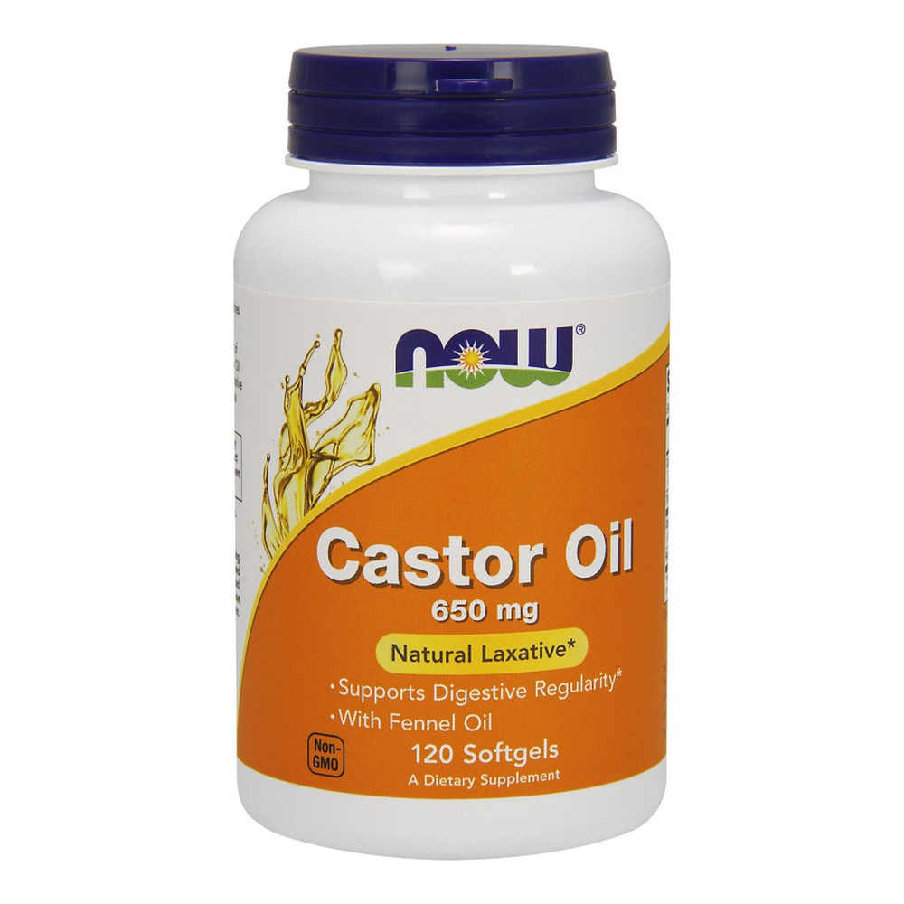Castor Oil, 650mg - 120 softgels
