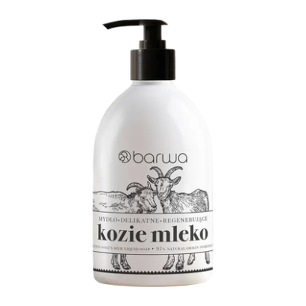 Barwa Pure Calm Kozie Mleko Regenerujące Mydło w Płynie dla Skóry Wrazliwej i Suchej 450ml