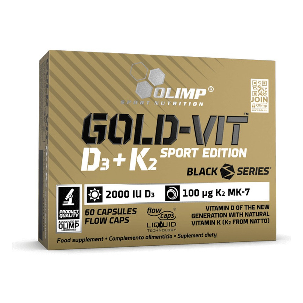 Gold Vit D3 + K2 Sport Edition - 60 caps
