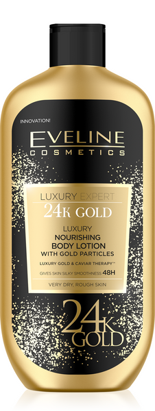 Eveline Gold Lift Expert 24K 3in1 Luxurious Nourishing Body Milk 350ml